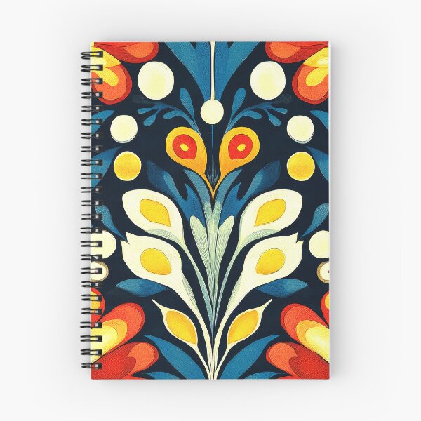 Item preview, Boho-Inspired Blue, Yellow And Red Abstract Design designed and sold by DEC02.