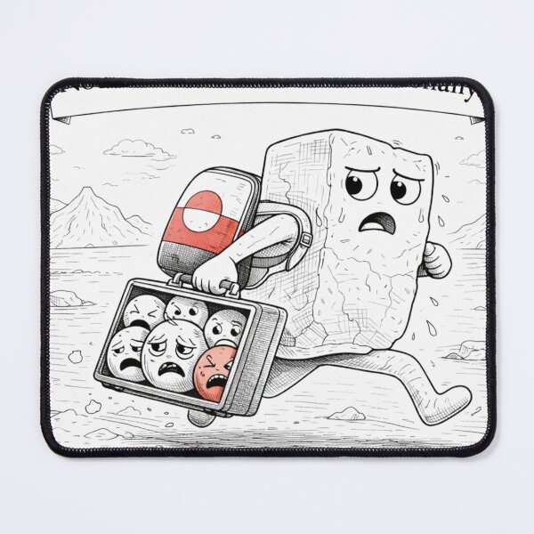 Item preview, Not for Sale – Not Even Emotionally (Funny Boundaries Cartoon) designed and sold by ComedyInkFactor.