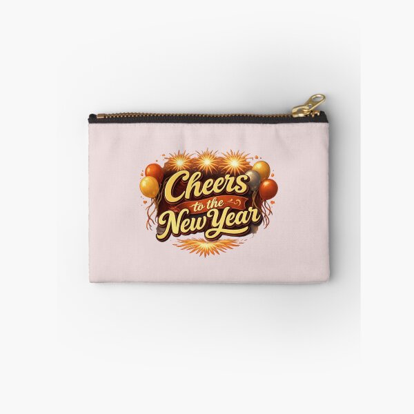 Item preview, Cheers to the New Year – Vintage Retro New Year Typography Design designed and sold by phiawdesign9.