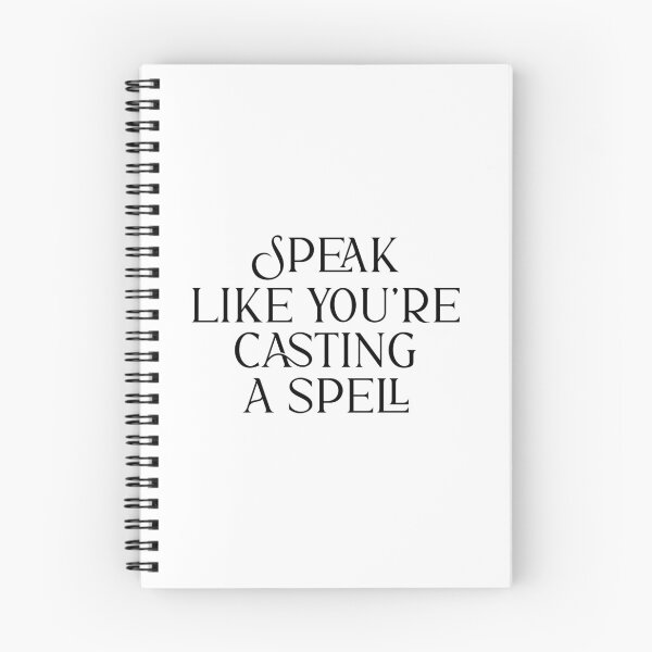 Item preview, Speak Like You're Casting A Spell designed and sold by witchlingart.