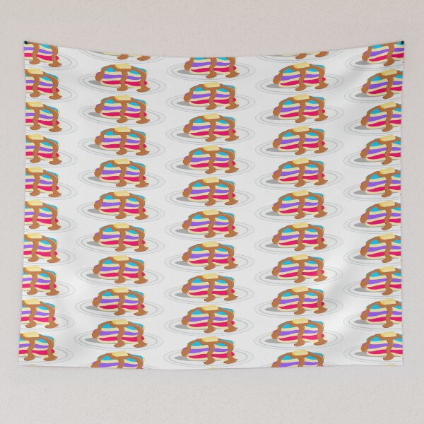 Item preview, Stack of Pancakes Androgyny Pride Flag designed and sold by HarveyHandcraftsandDesigns.