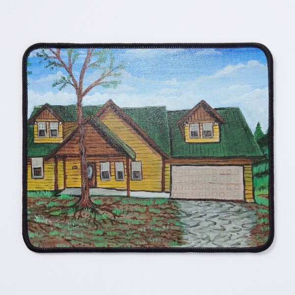 Item preview, Log Cabin at the Lake  designed and sold by Matt Starr Fine Art .