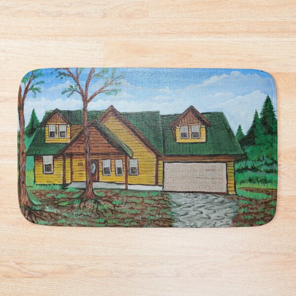 Item preview, Log Cabin at the Lake  designed and sold by Matt Starr Fine Art .