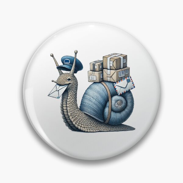 Item preview, Cute Snail Mail Postal Worker   designed and sold by TeeARTHY.