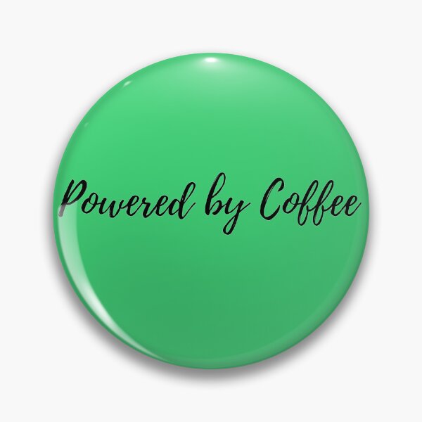 Artikelvorschau, Angetrieben von Kaffee – Firmenhumor entworfen und verkauft von DeadlineDept.