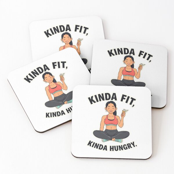 Item preview, Kinda Fit, Kinda Hungry. Gym Motivation, Gym Gift designed and sold by sz0g0.