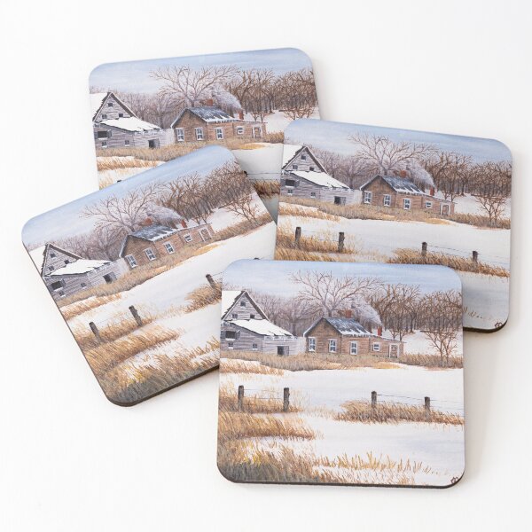 Item preview, Snow Storm at the Farm  designed and sold by Matt Starr Fine Art .
