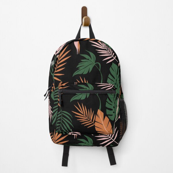 Item preview, Midnight Tropics - Modern Exotic Leaf Seamless Pattern - Dark Botanical Urban Jungle designed and sold by ArtCrafter13.