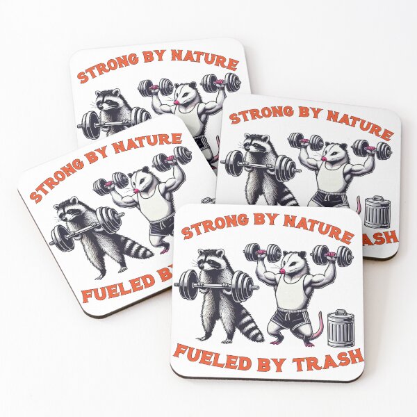 Item preview, Strong by Nature Fueled by Trash Fitness Humor designed and sold by TeeARTHY.