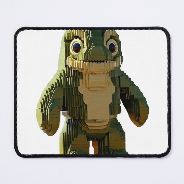Item preview, Cute Blocky Green Creature designed and sold by Flex Brix.