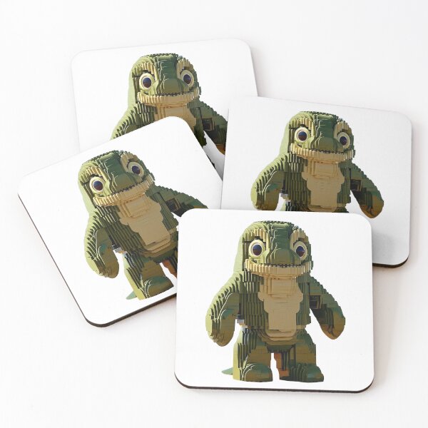 Item preview, Cute Blocky Green Creature designed and sold by Flex Brix.