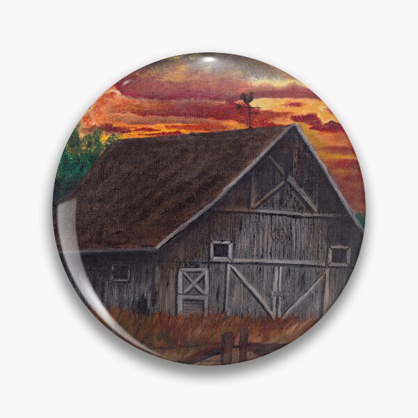 Item preview, Old Barn at Sunset  designed and sold by Matt Starr Fine Art .