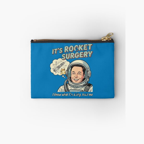 Item preview, Funny Astronaut Satire - It's Rocket Surgery - Space Tech Meme designed and sold by Sabia Creative Lab.
