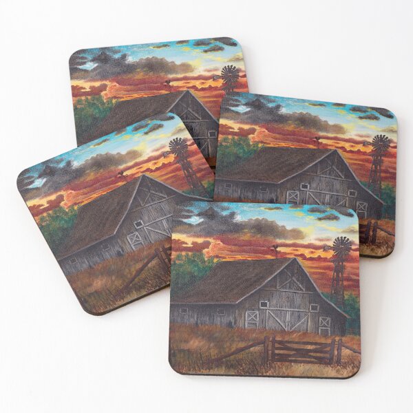 Item preview, Old Barn at Sunset  designed and sold by Matt Starr Fine Art .