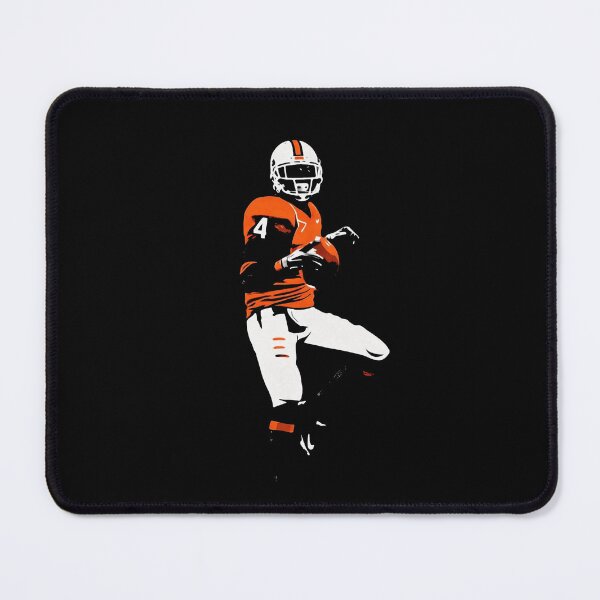 Item preview, Devin Hester Miami Hurricanes #4 Football Art designed and sold by TheArtOfCar.