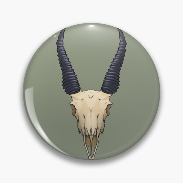 Item preview, Springbok Skull designed and sold by ledoodler.
