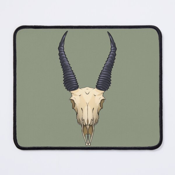 Item preview, Springbok Skull designed and sold by ledoodler.