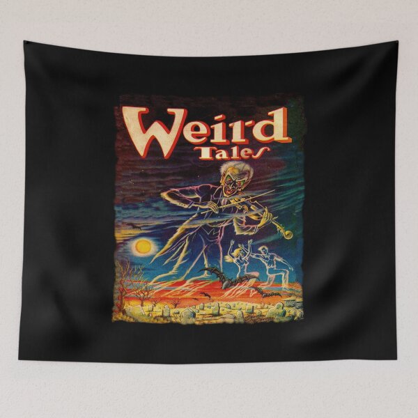 Item preview, Vintage magazine cover, Weird  Tales designed and sold by stevepaint.