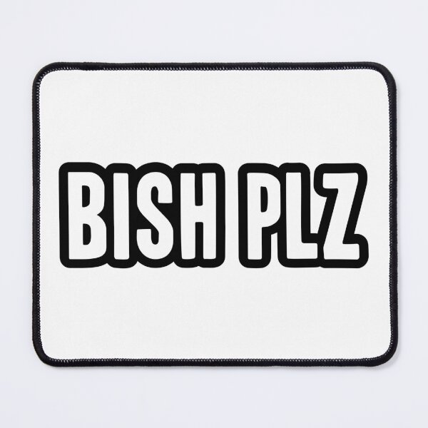 Item preview, Bish Plz, Outline Bold Memes designed and sold by Memes N Lore .