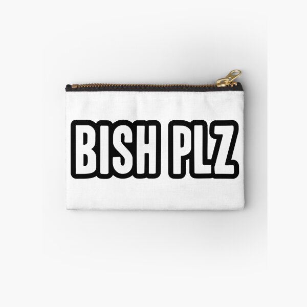 Item preview, Bish Plz, Outline Bold Memes designed and sold by Memes N Lore .