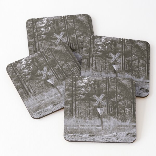 Item preview, Railroad Tracks in a Forest Clearing designed and sold by Cynthia48.