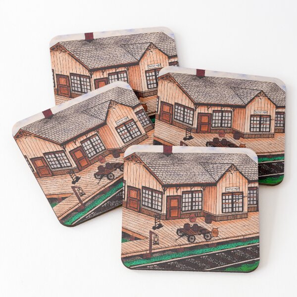 Item preview, Historic Train Station  designed and sold by Matt Starr Fine Art .