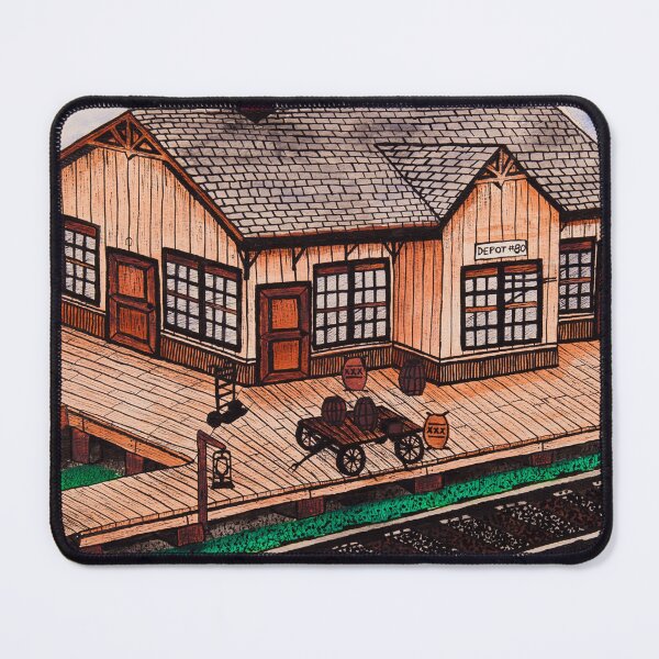 Item preview, Historic Train Station  designed and sold by Matt Starr Fine Art .