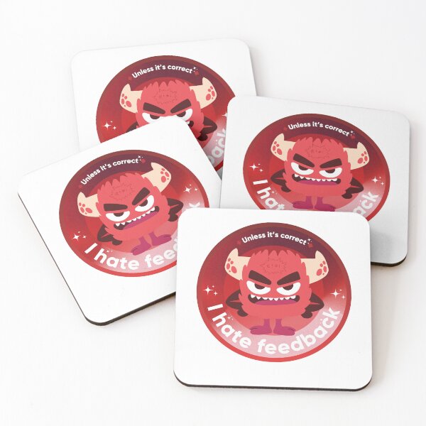 Item preview, I Hate Feedback. Unless It’s Correct. Sarcastic UX/UI Designer Humor. Designer's life.  designed and sold by Artio-ArtShop.