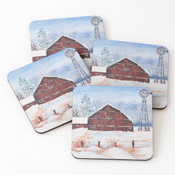 Item preview, Blizzard at the Farm designed and sold by Matt Starr Fine Art .