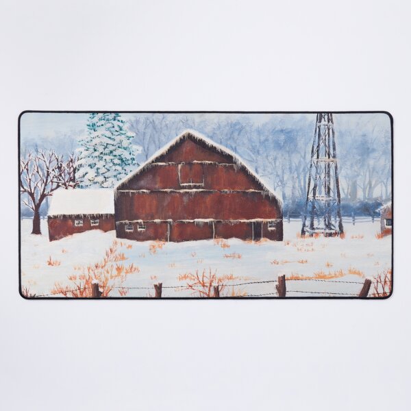 Item preview, Blizzard at the Farm designed and sold by Matt Starr Fine Art .