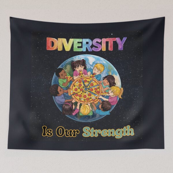 Item preview,  Diversity is Our Strength designed and sold by Nightshade Pixie Creations.