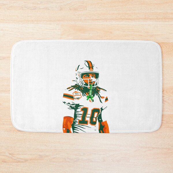 Item preview, Malachi Toney Miami Hurricanes #10 Minimalist Football Art designed and sold by TheArtOfCar.