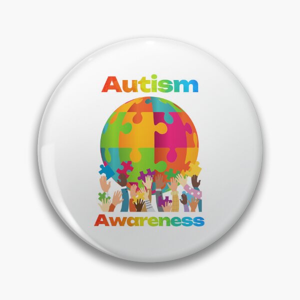 Item preview,  Autism Awareness Rainbow | World Puzzle designed and sold by wiggylyn.