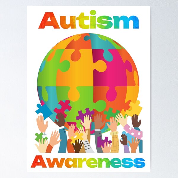 Item preview,  Autism Awareness Rainbow | World Puzzle designed and sold by wiggylyn.