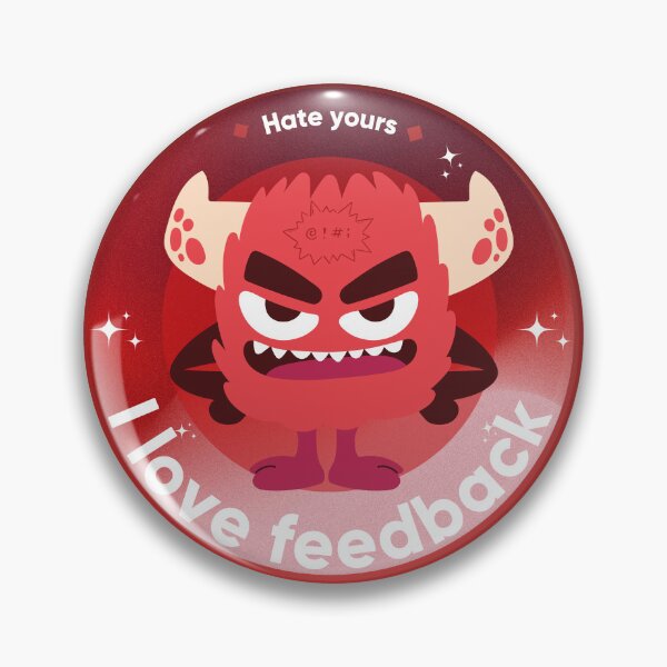 Item preview, I Love Feedback. Hate Yours. Sarcastic UX/UI Designer Humor. Designer's life.  designed and sold by Artio-ArtShop.