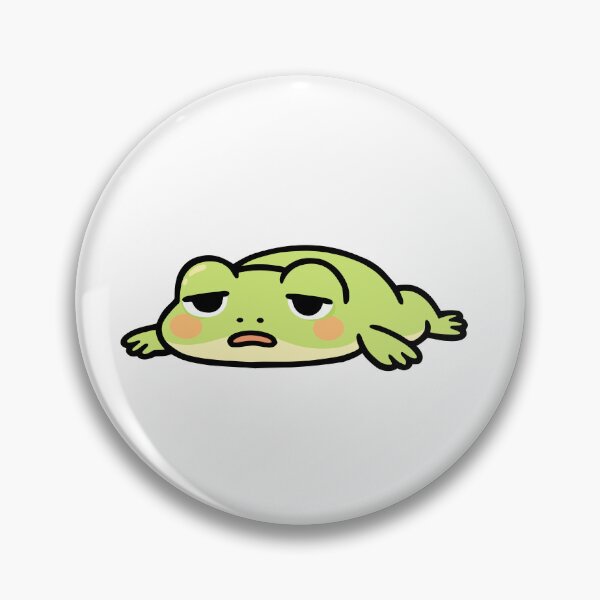 Item preview, Tired Frog Big Mood designed and sold by CozyCritterShop.