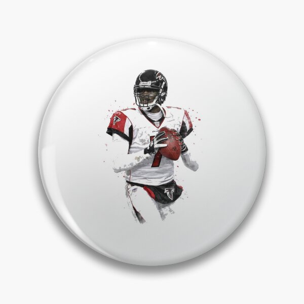 Item preview, Michael Vick Atlanta Falcons #7 Watercolor Football Art designed and sold by TheArtOfCar.