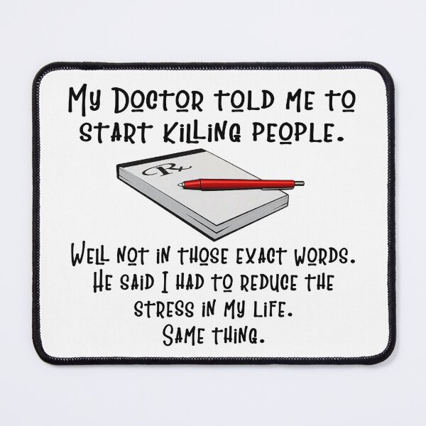 Item preview, Dr Said To Start Killing designed and sold by FoggyBogs.