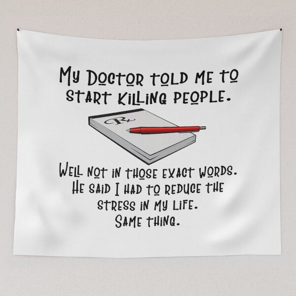 Item preview, Dr Said To Start Killing designed and sold by FoggyBogs.