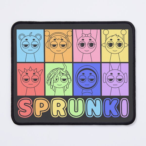 Item preview, Sprunkies Colorful Characters designed and sold by ale21diaz.