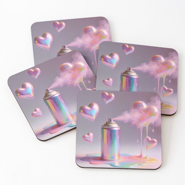 Item preview, Spray hearts can designed and sold by Chaos-Approved.