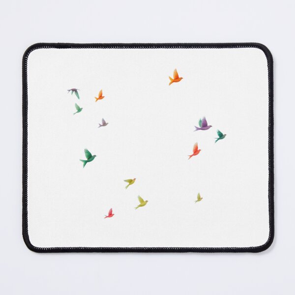 Item preview, Vibrant Sky Dance Colorful Flying Birds designed and sold by Posiheal26.