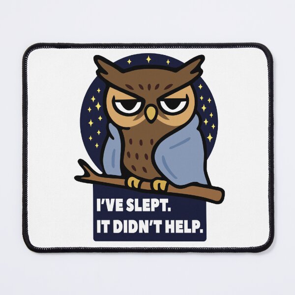 Item preview, Sleepy Owl  designed and sold by EverythingUnderTheStars.