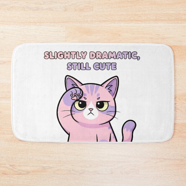 Item preview, Slightly Dramatic Still - Cute Cat designed and sold by artaipix.