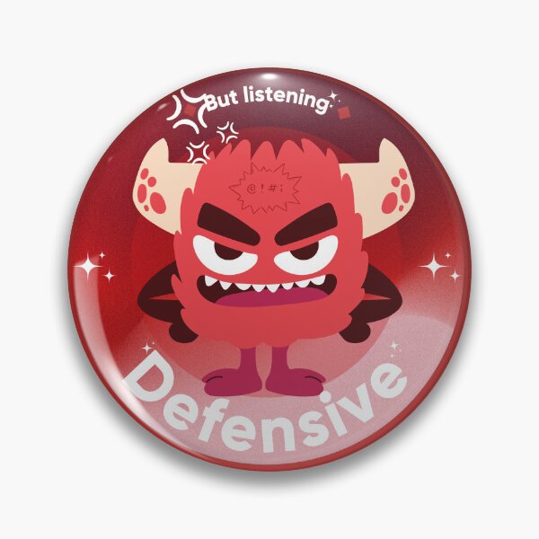 Item preview, Defensive. But Listening. UX/UI Designer & Scope Creep Humor. Designer's life.  designed and sold by Artio-ArtShop.
