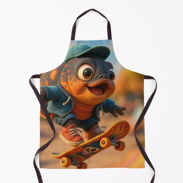 Item preview, Skater Oscar Fish designed and sold by Sillytoe.