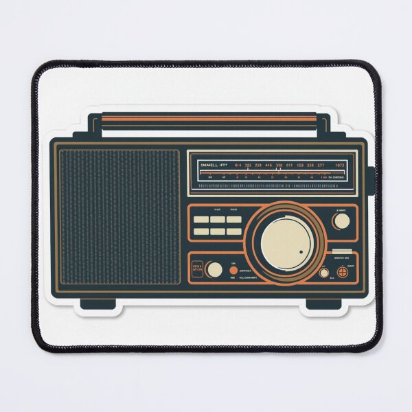 Item preview, Vintage Radio Sticker designed and sold by soldbyelijah.