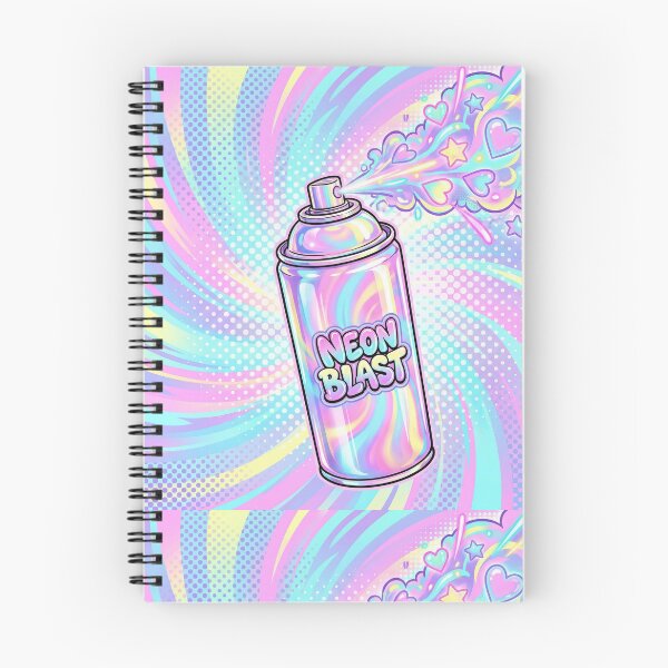 Item preview, Neon blast spray can designed and sold by Chaos-Approved.