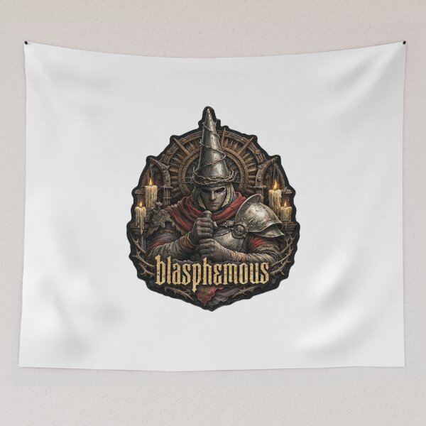 Item preview, Blasphemous Scary ArtWork designed and sold by FeelTheDrawing.