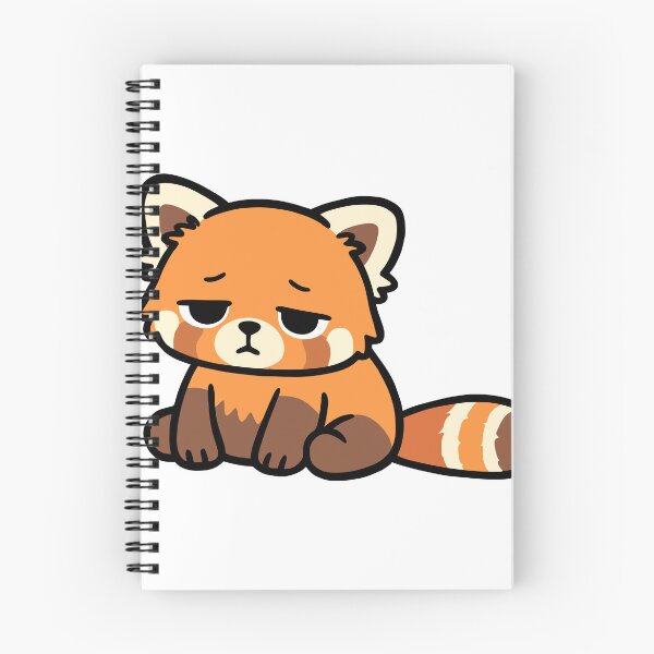 Item preview, Tired Red Panda Big Mood designed and sold by CozyCritterShop.